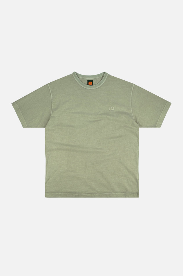 Men's Essential Pigment Heavyweight Oversized T-Shirt Reseda Green