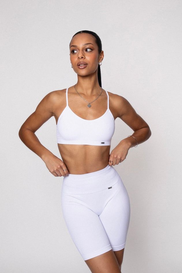 Skin Sports Bra White