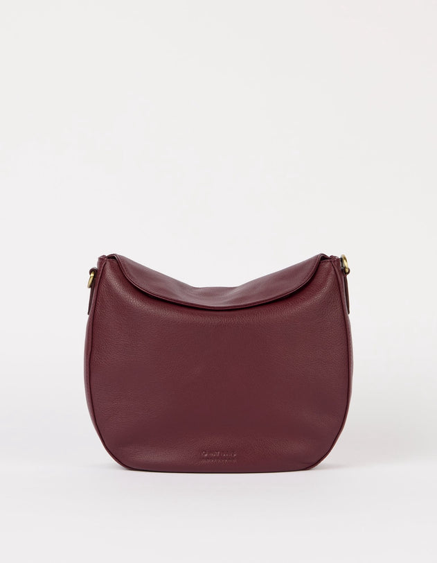 Lana Bag Soft Grain Dark Cherry
