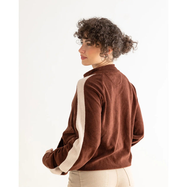 Ohne x Clotsy Unisex Track Jacket Brown
