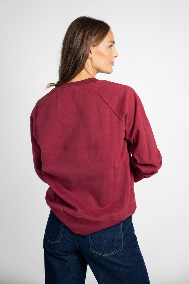 Story Of Mine Sweatshirt Bordeaux