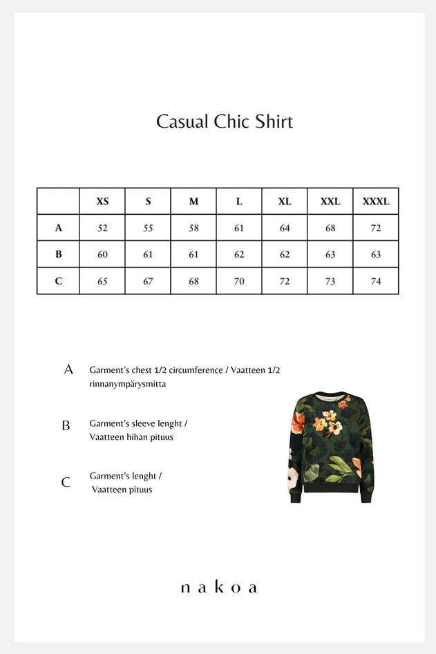 Casual Chic Print Shirt Olive Siesta