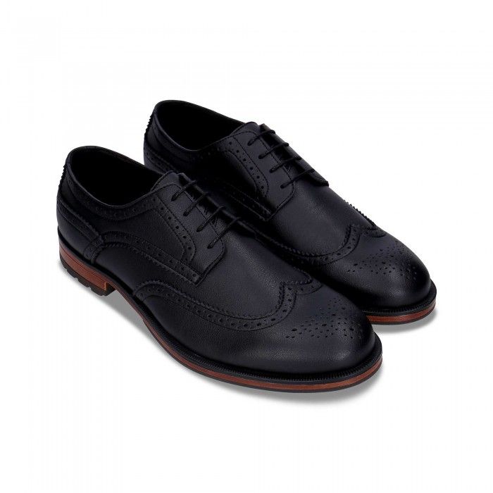 Men's Siro Black Dress Shoes