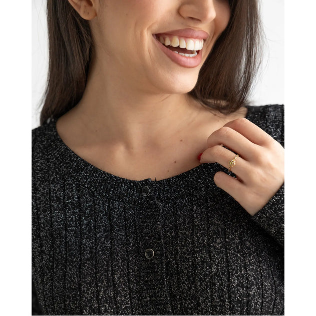 Cardigan Double Black