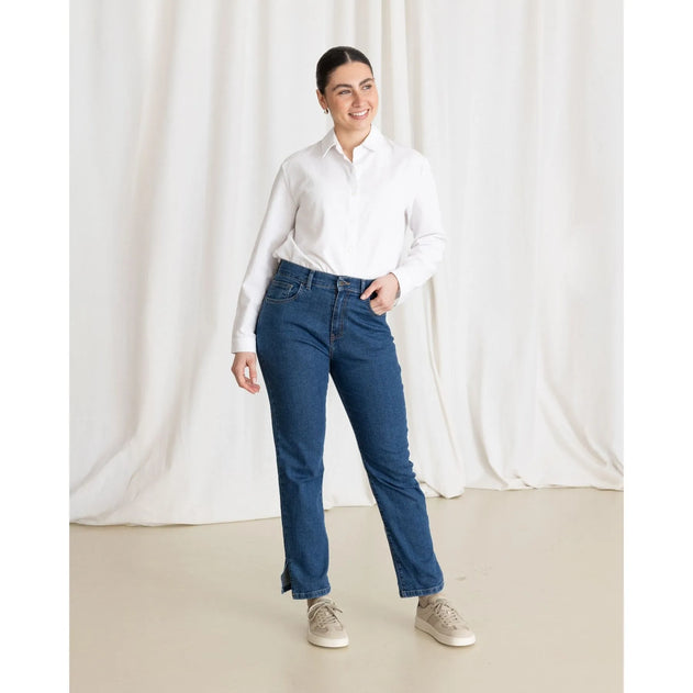 Straight Jeans Ocean Blue