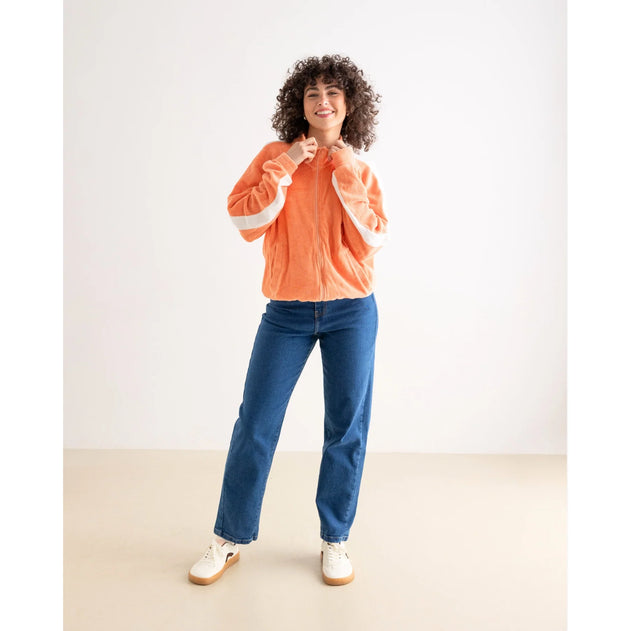 Ohne x Clotsy Unisex Track Jacket Apricot