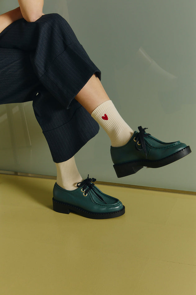 Heart Socks Red