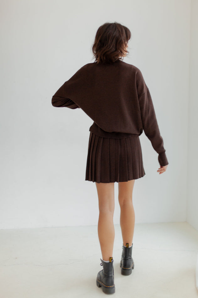 Rotondo Merino Jumper Chocolate