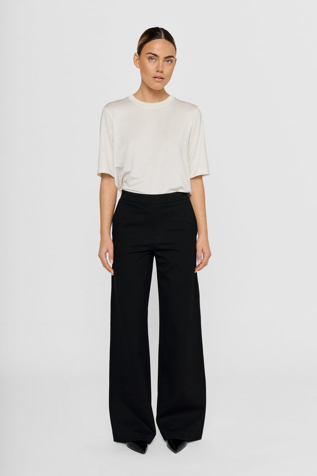 Leia Wide Pants Black