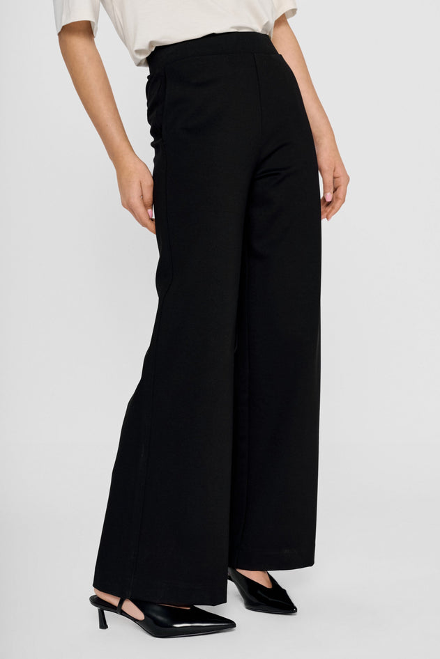 Leia Wide Pants Black
