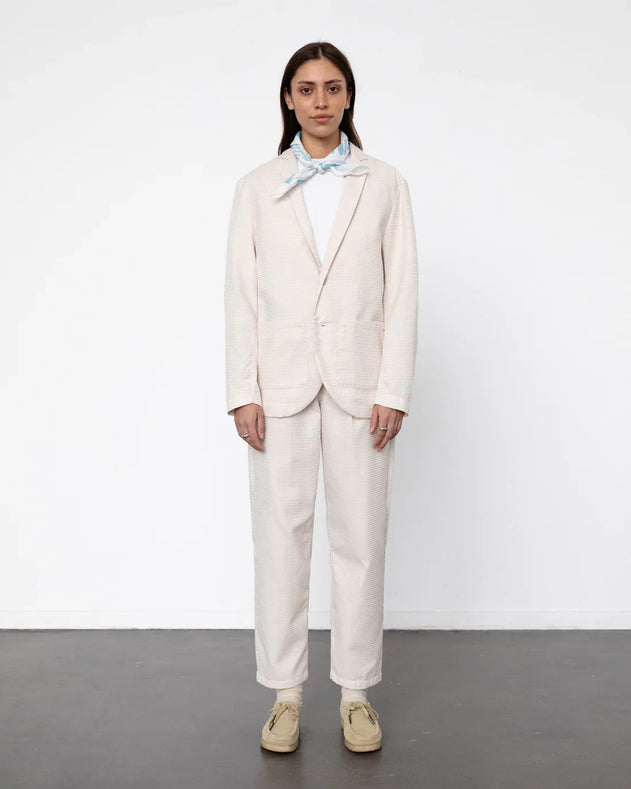 Workwear Blazer Waffle Sand