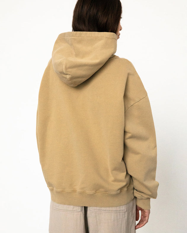 Unisex Bubbly Logo Hoodie Faded Mustard