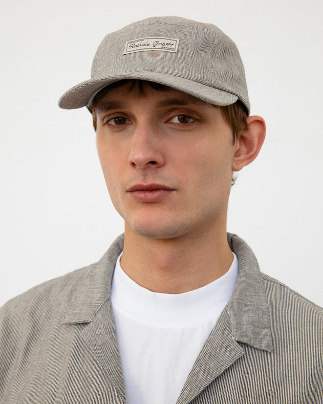 Bowling Shirt Grey Micro Stripe