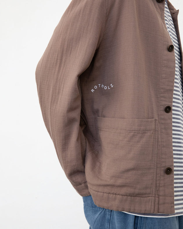 Light Overjacket Washed Brown