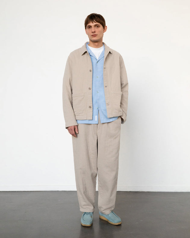 Light Overjacket Washed Sand