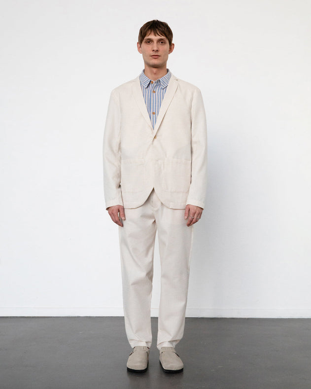 Workwear Blazer Waffle Sand