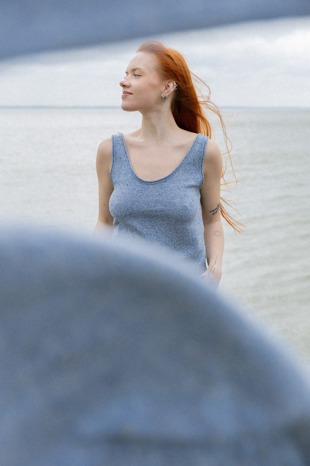 Sabbia Tank Top Light Blue