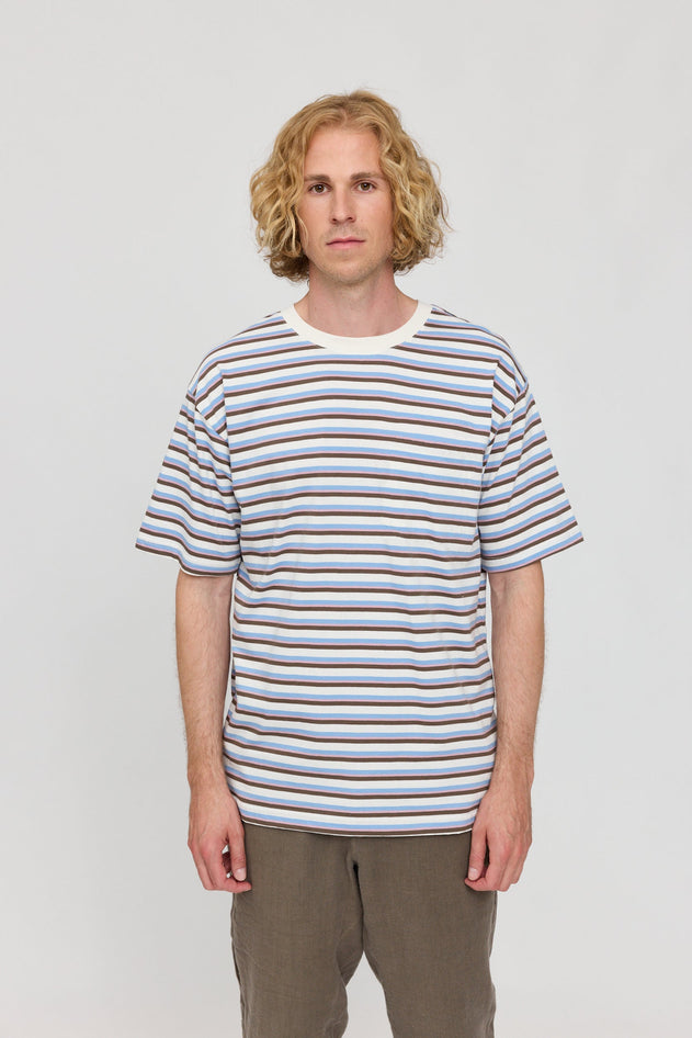 Fine Striped T-Shirt