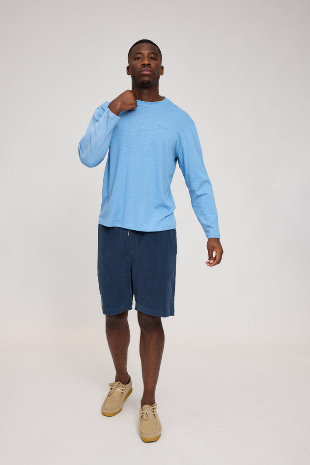 Linen-Mix Longsleeve