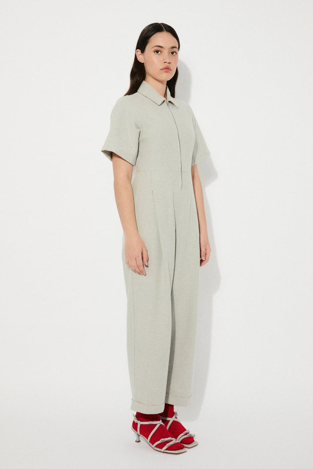 Verdant Jumpsuit Light Grey