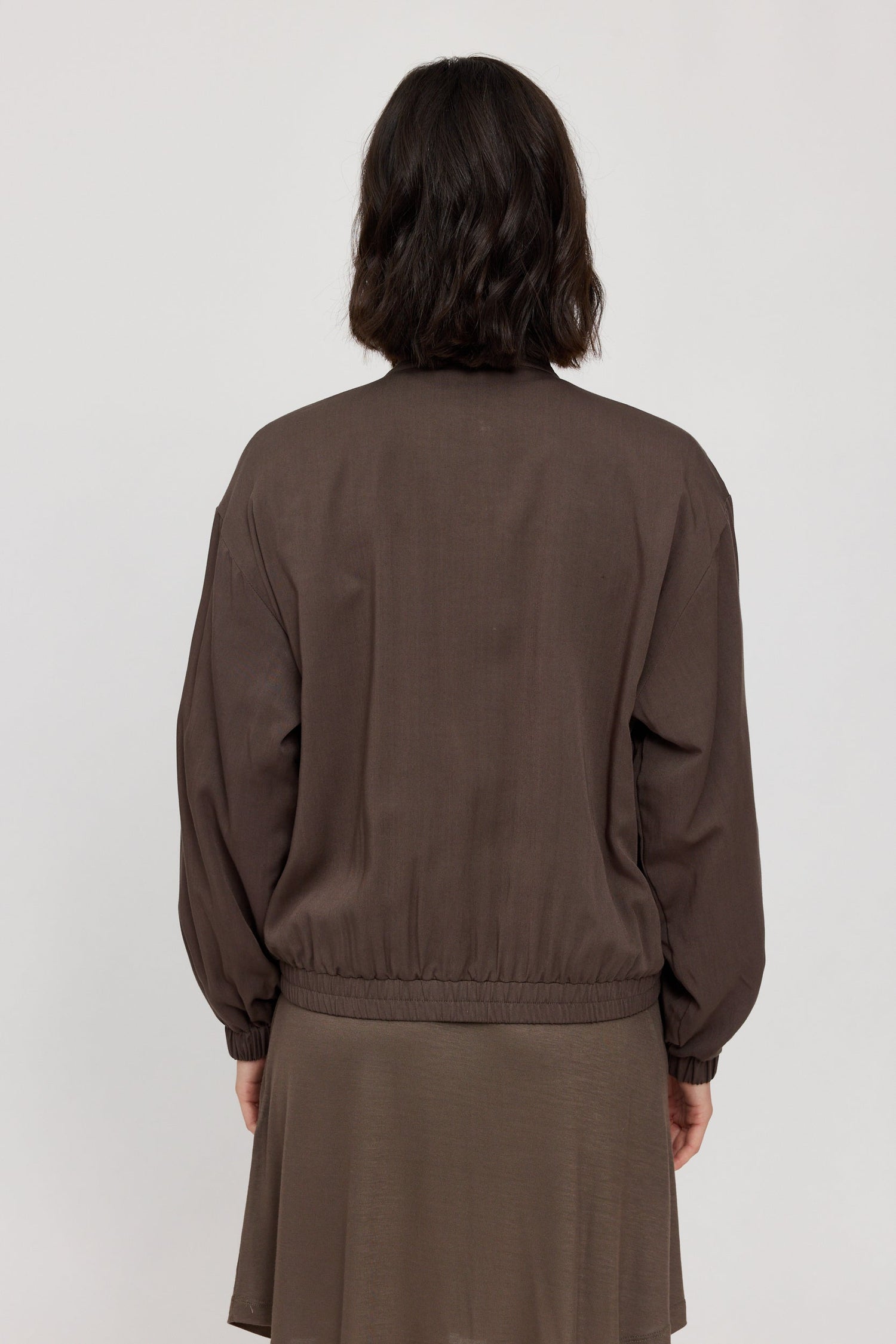 Short Water-Repellent Blouson Jacket