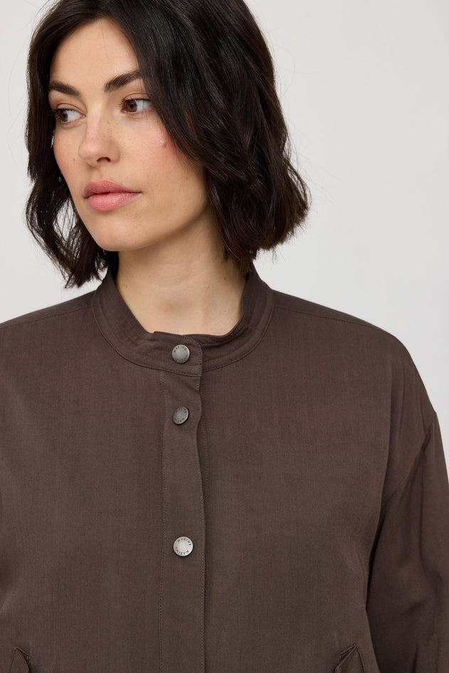 Short Water-Repellent Blouson Jacket