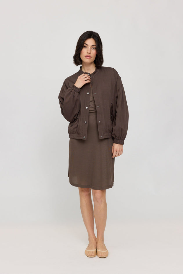 Short Water-Repellent Blouson Jacket