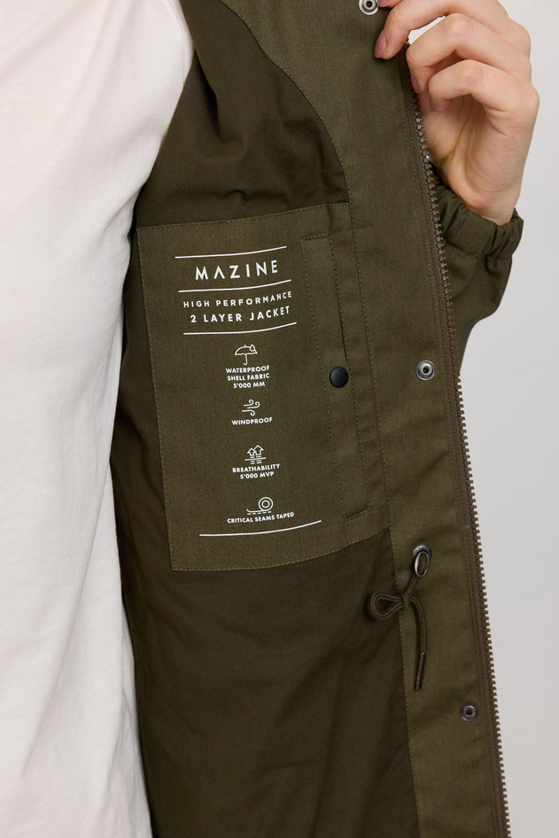 Natural Rain Parka