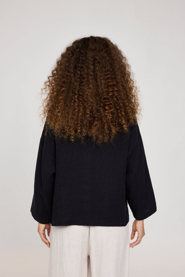 3/4 Sleeve Linen Shirt