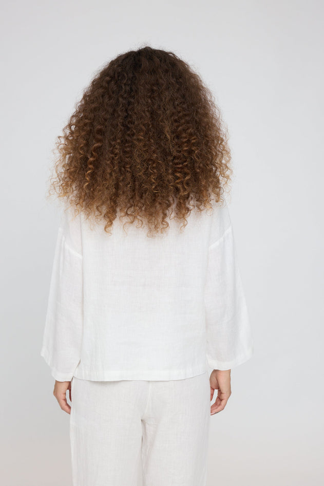 3/4 Sleeve Linen Shirt