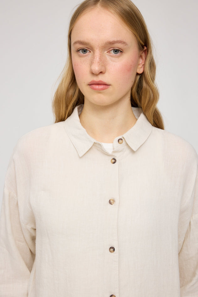 3/4 Sleeve Linen Shirt