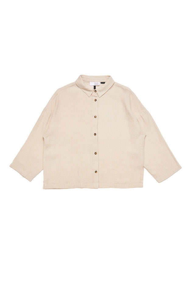 3/4 Sleeve Linen Shirt