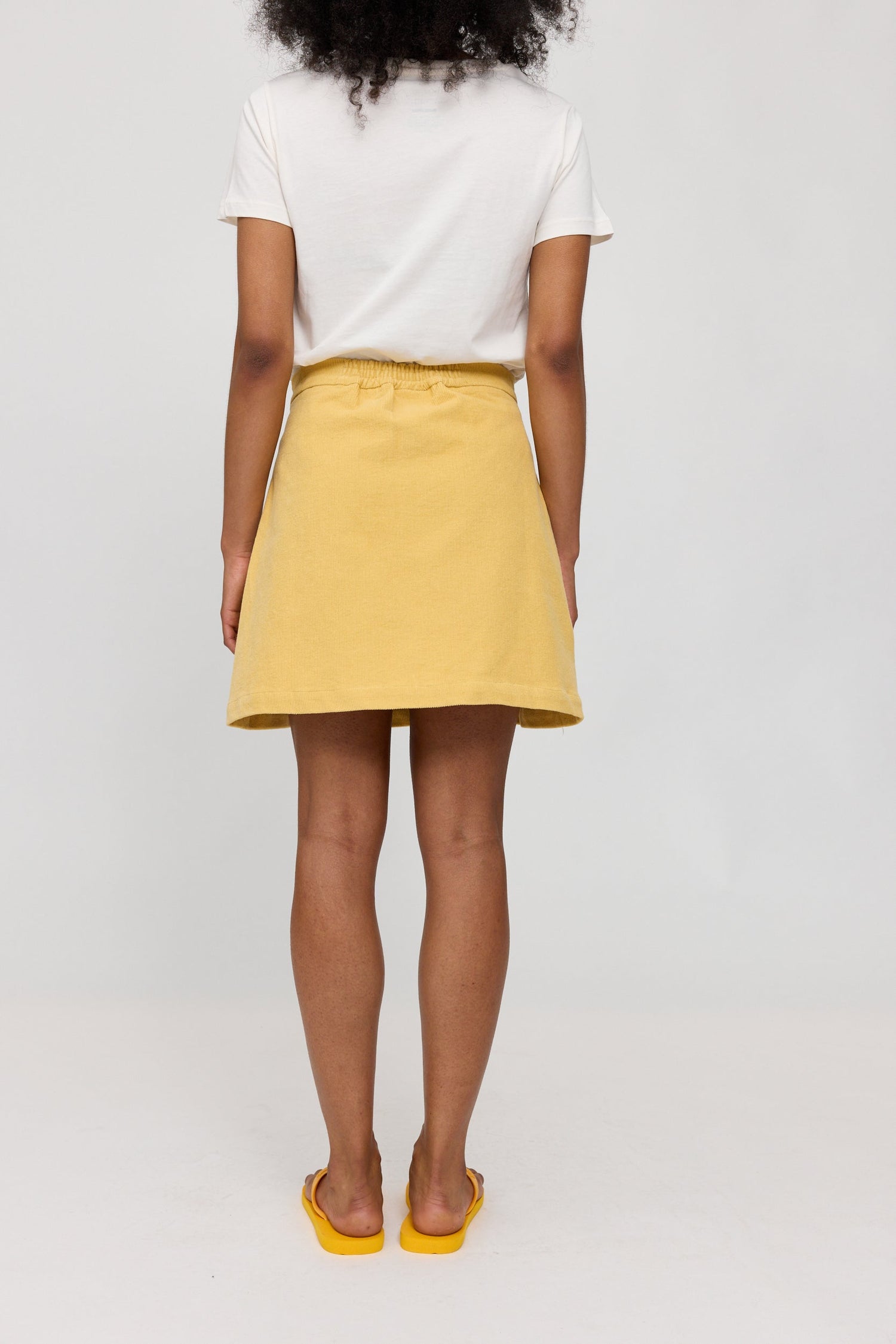 Corduroy Mini Skirt