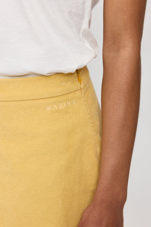 Corduroy Mini Skirt