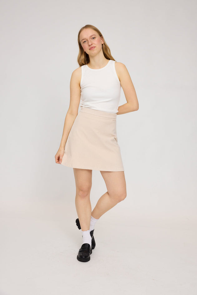 Corduroy Mini Skirt