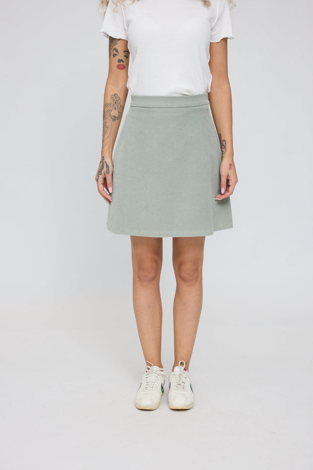 Corduroy Mini Skirt