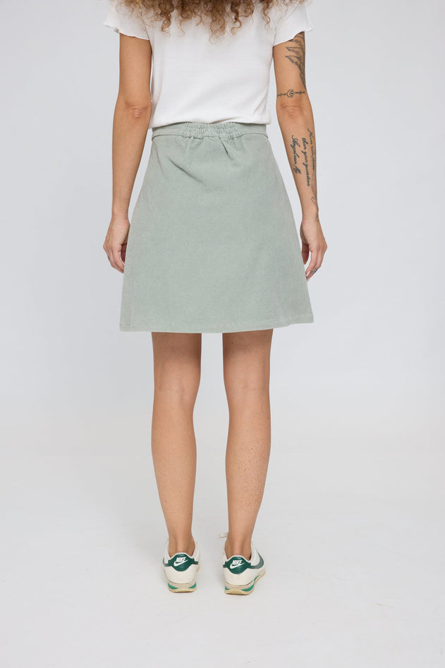 Corduroy Mini Skirt