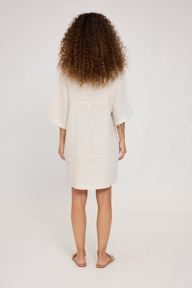 Linen Shirt Dress