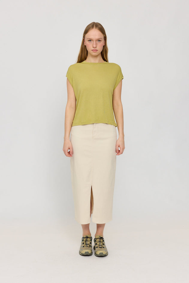 Cropped Loose Fit T-Shirt