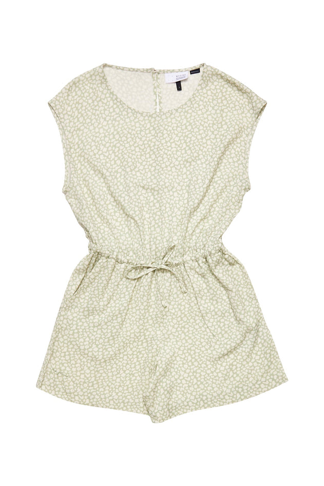 Short Printed Jumpsuit