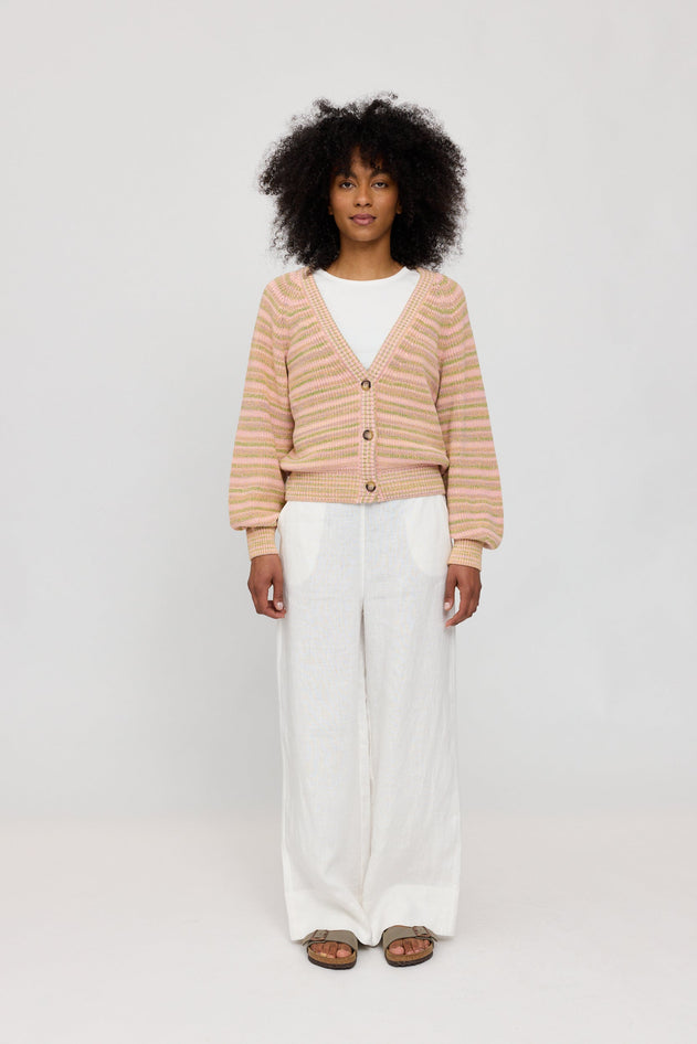 Knit Cardigan Multicolor