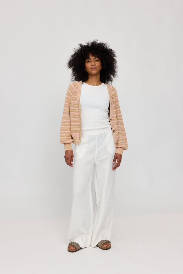Knit Cardigan Multicolor
