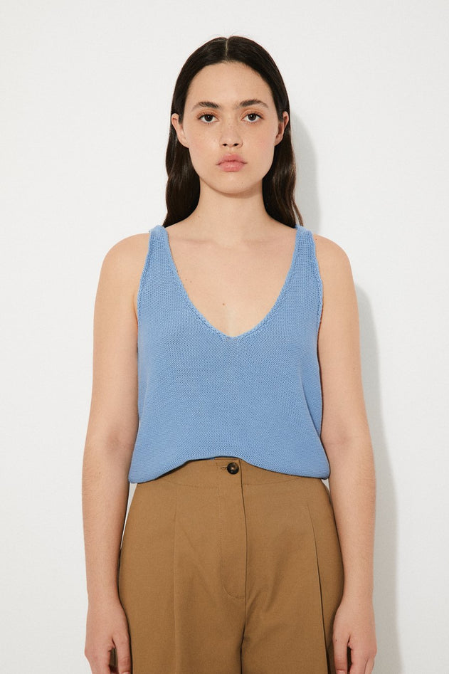 Candid Knitted Tank Top