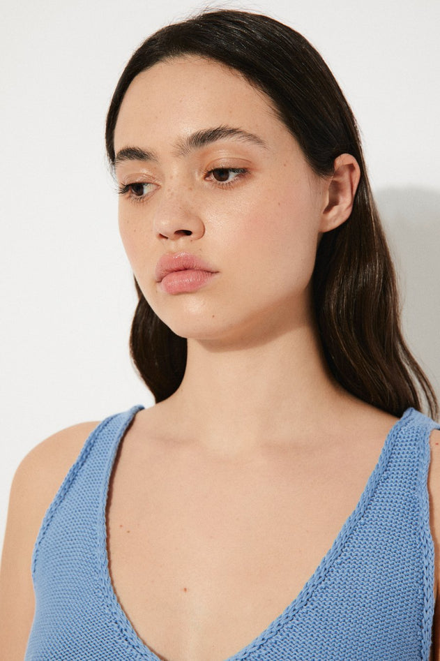 Candid Knitted Tank Top