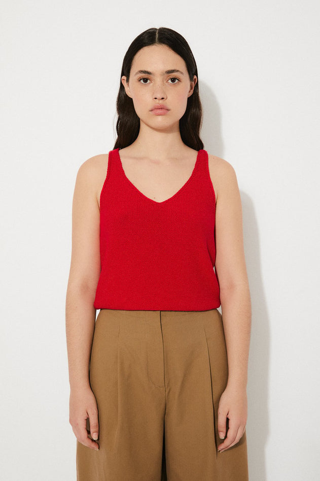 Candid Knitted Tank Top