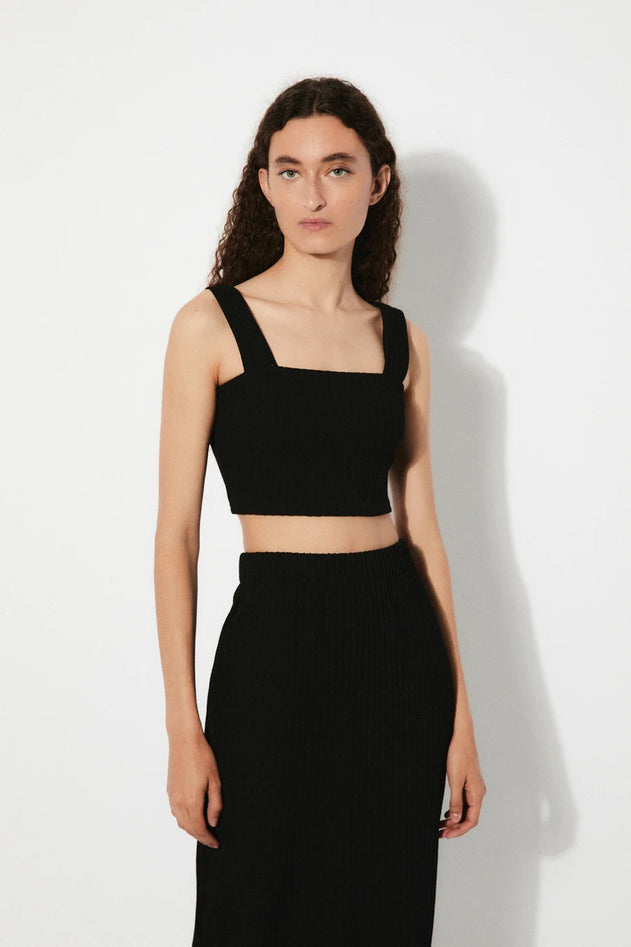 Eclat Knitted Bustier Top
