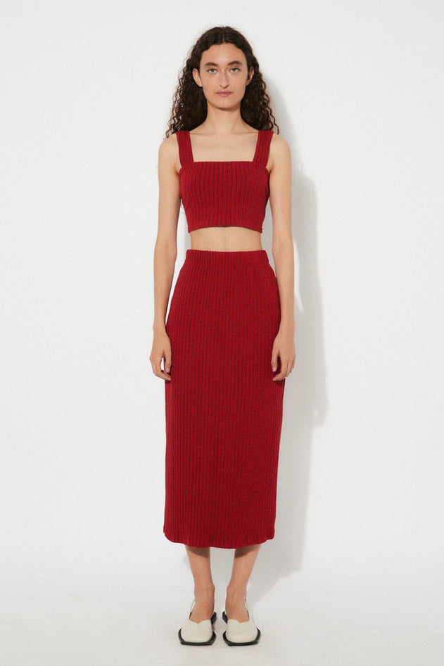 Eclat Knitted Bustier Top