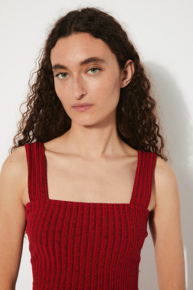 Eclat Knitted Bustier Top