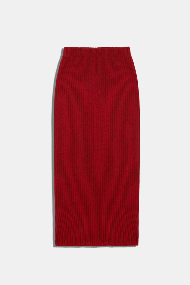 Flair Knitted Midi Skirt