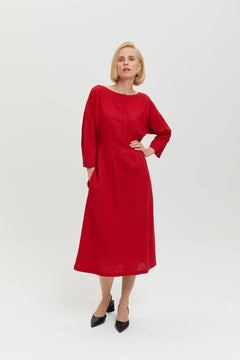 Lusin Dress Red